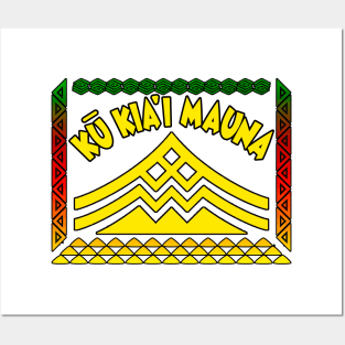 Mauna Kea Shirt Ku Kiai Mauna Hawaiian Flag Protect Mauna Kea Shirt Kapu Aloha Shirt Aloha Aina Shirt Defend Hawaii Tee We Are Mauna Kea Tee Posters and Art